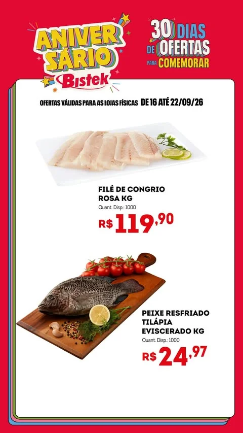Encarte Bistek Supermercados