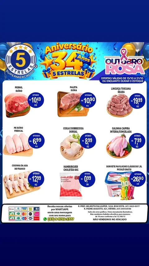 Encarte Supermercados 5 Estrelas