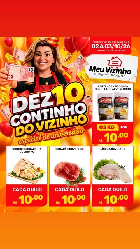 Encarte Supermercados Meu Vizinho
