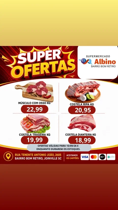 Encarte Supermercado Albino