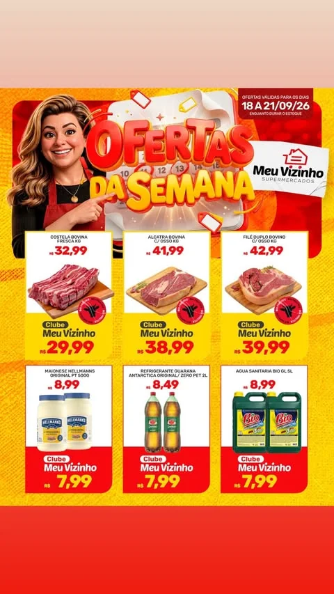 Encarte Supermercados Meu Vizinho