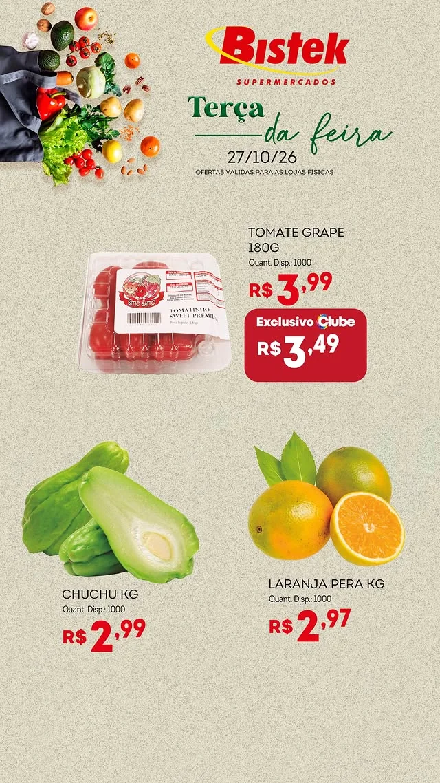Encarte Bistek Supermercados