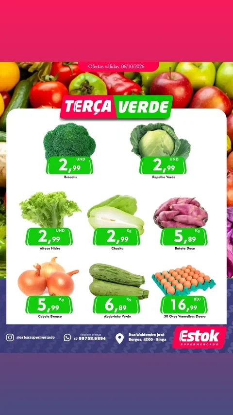 Encarte Estok Supermercado