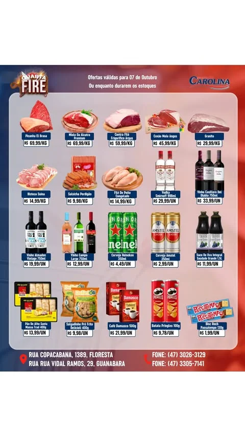 Encarte Supermercado Carolina