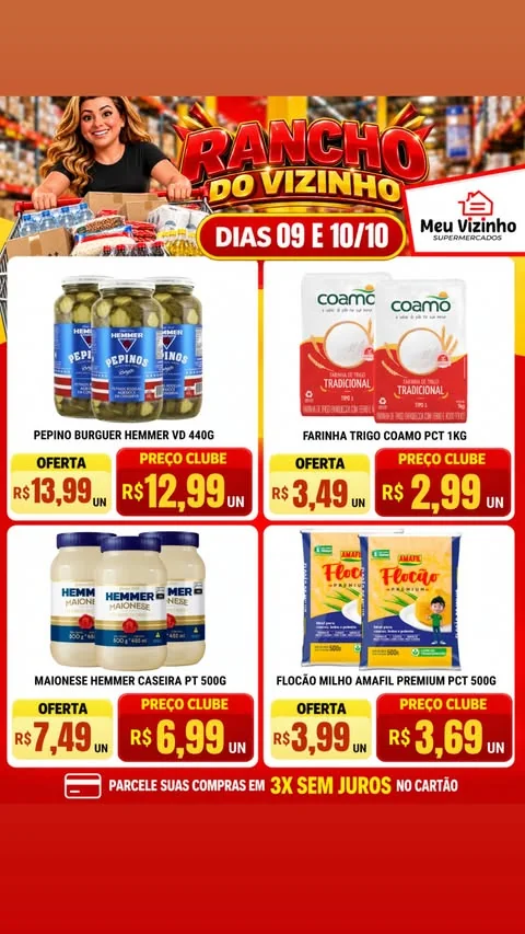 Encarte Supermercados Meu Vizinho
