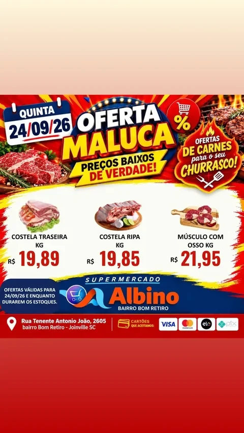 Encarte Supermercado Albino