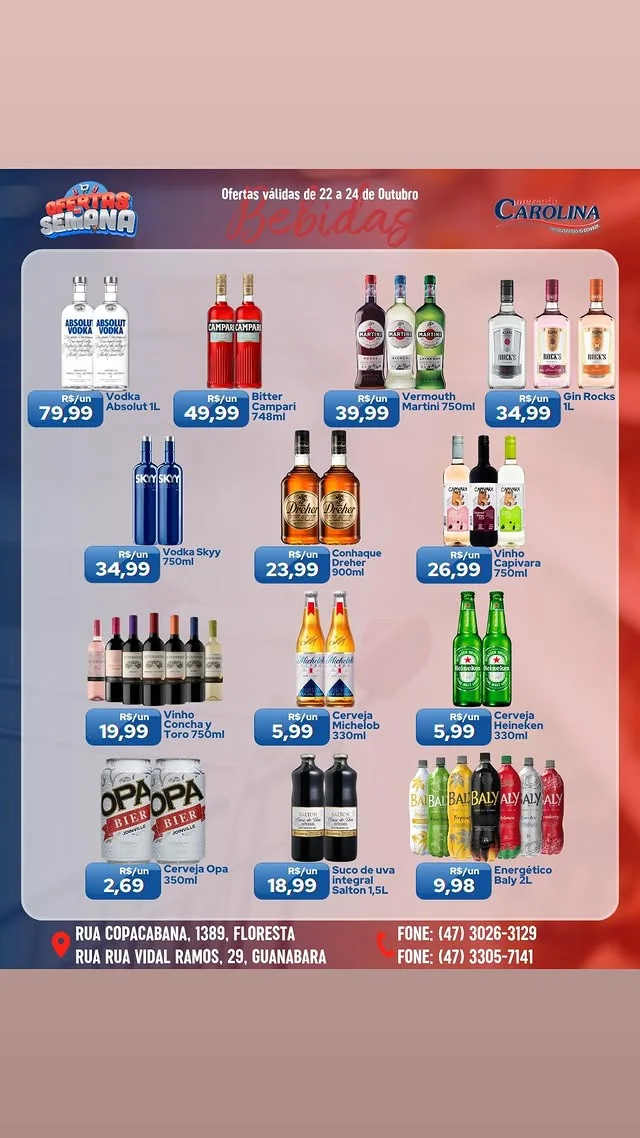 Encarte Supermercado Carolina