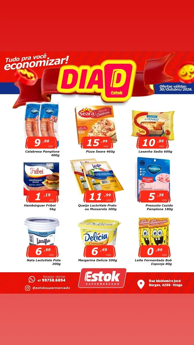 Encarte Estok Supermercado