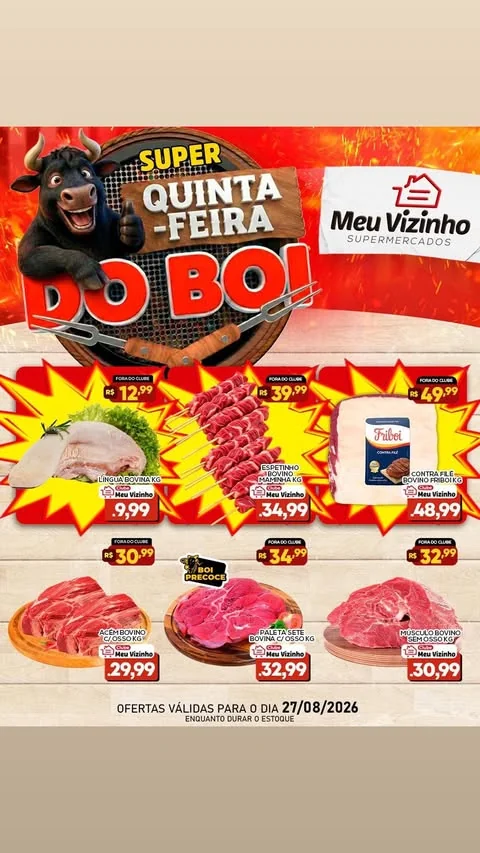 Encarte Supermercados Meu Vizinho