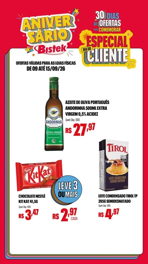 Encarte Bistek Supermercados