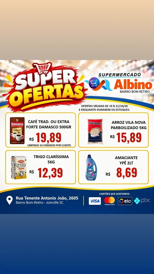 Encarte Supermercado Albino