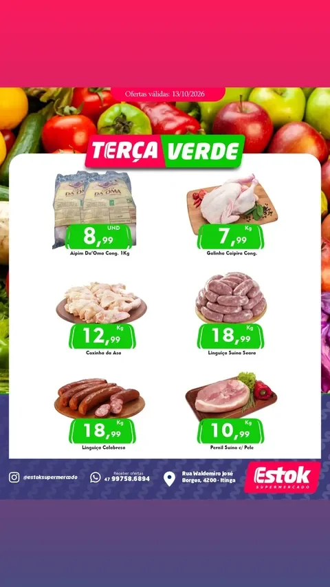 Encarte Estok Supermercado
