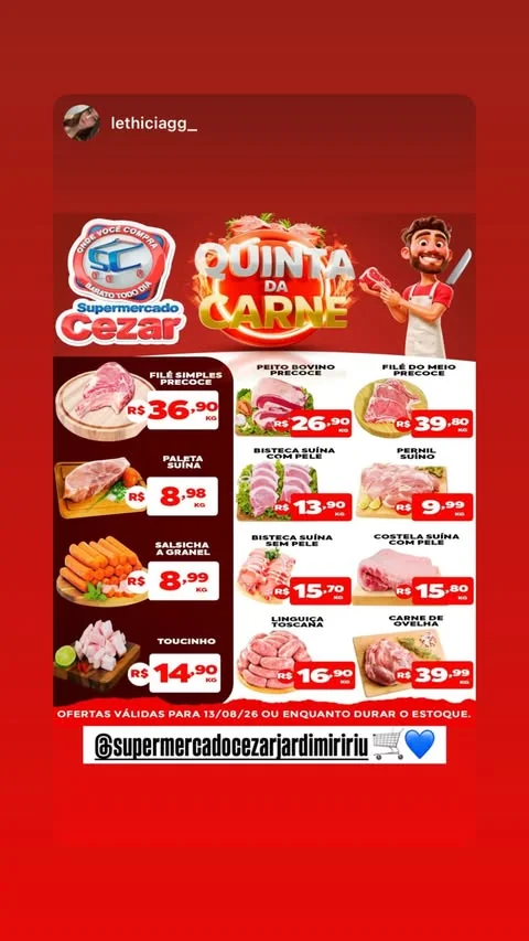 Encarte Supermercado Cezar