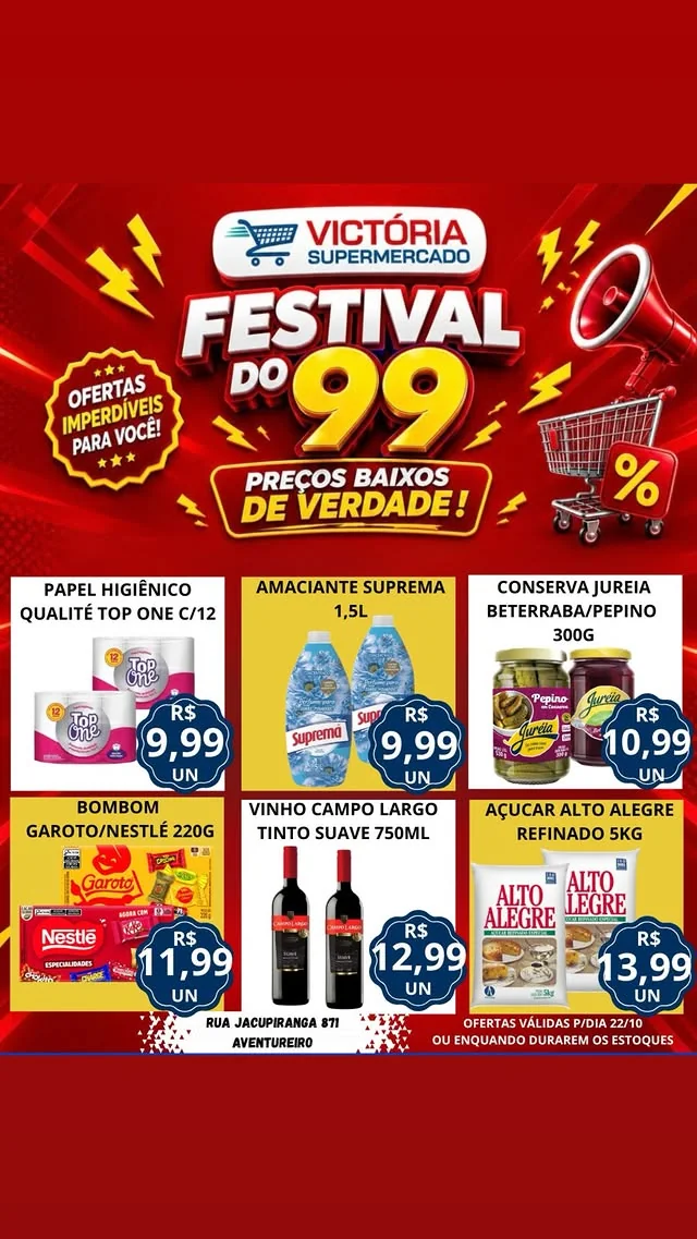 Encarte Supermercado Victória