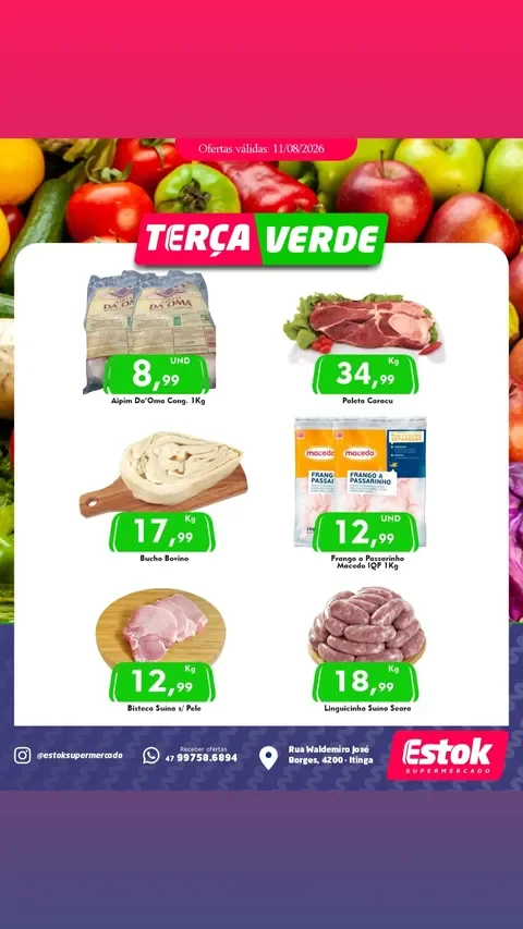 Encarte Estok Supermercado