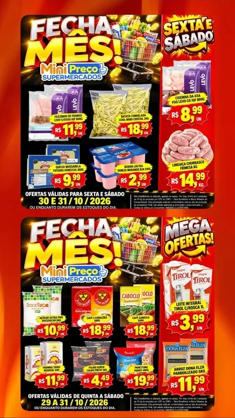 Encarte Mini Preço Supermercados