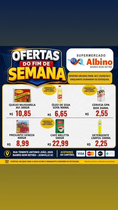Encarte Supermercado Albino