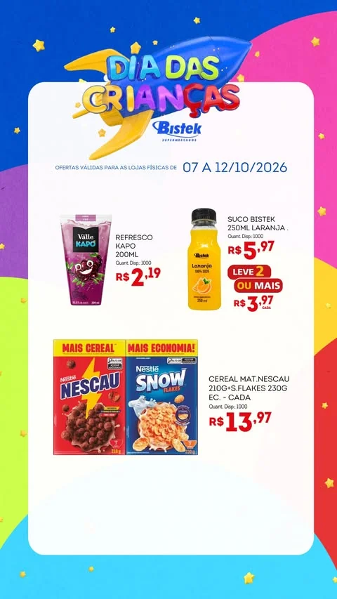 Encarte Bistek Supermercados