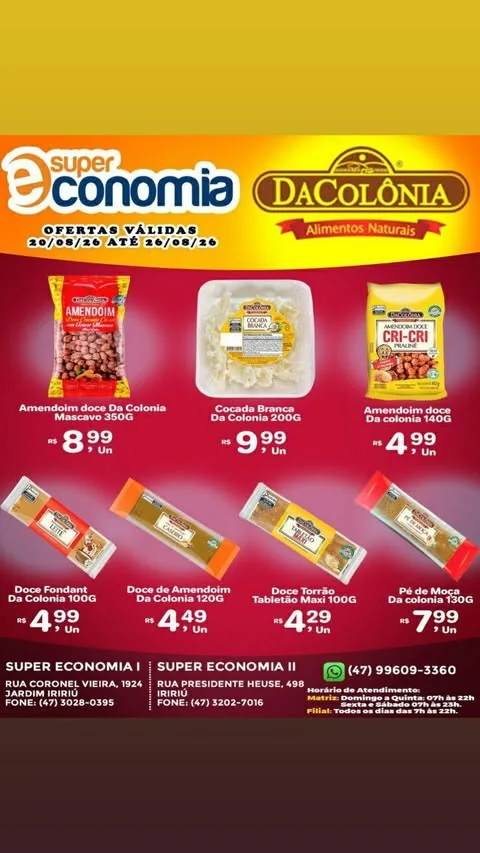 Encarte Supermercados Economia