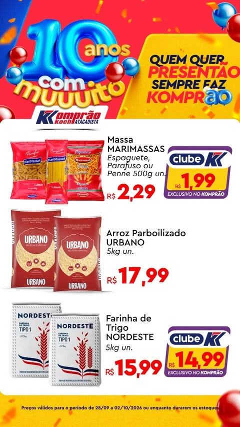 Encarte Komprão Koch Atacadista