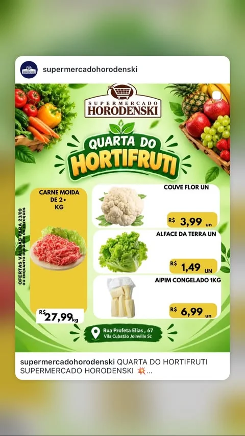 Encarte Supermercado Horodenski