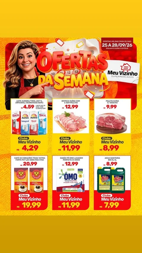 Encarte Supermercados Meu Vizinho