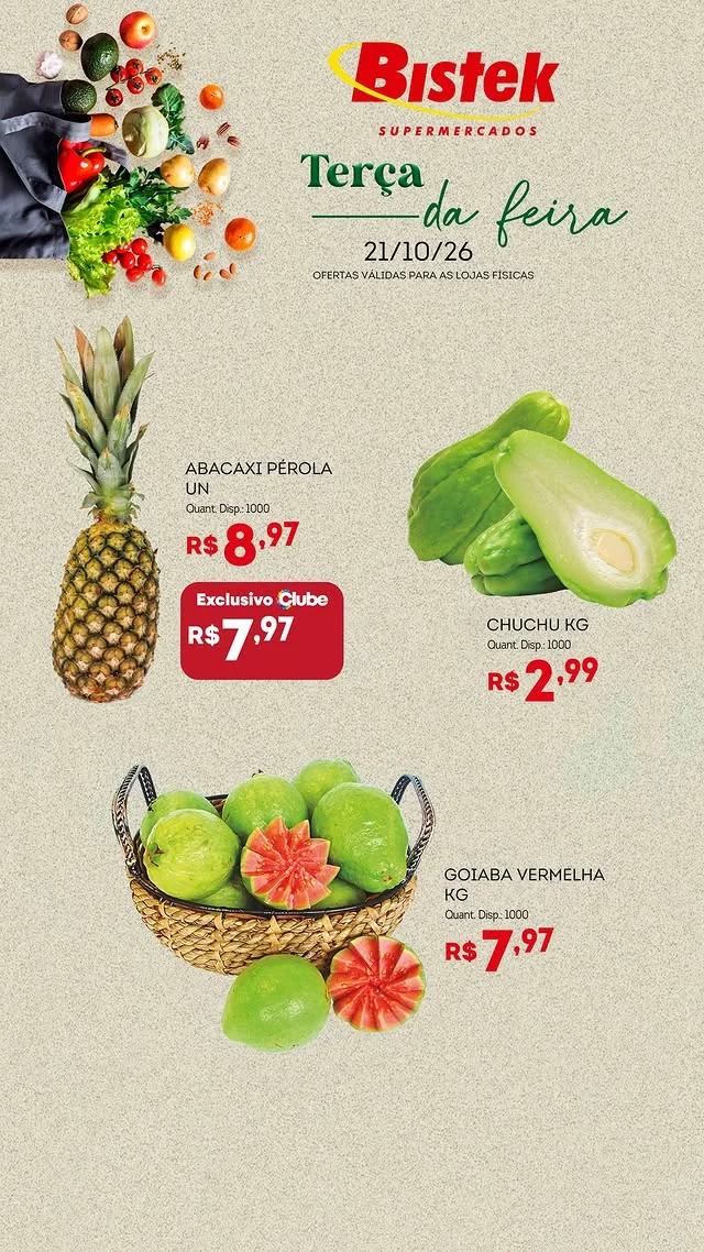 Encarte Bistek Supermercados