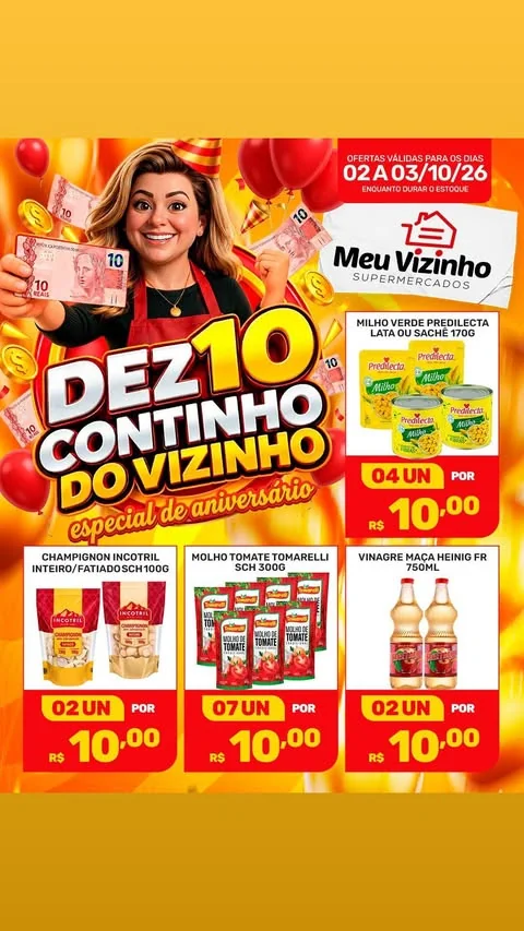 Encarte Supermercados Meu Vizinho
