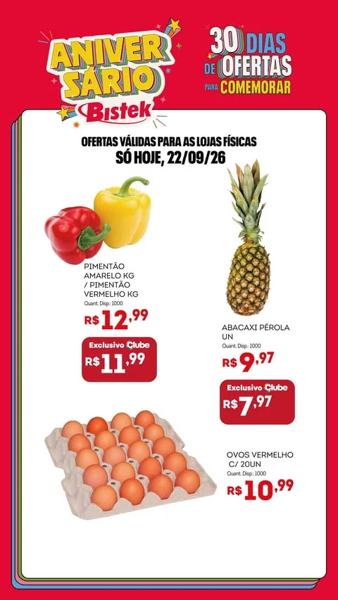 Encarte Bistek Supermercados