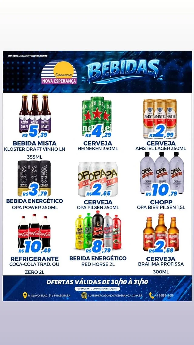 Encarte Supermercado Nova Esperanca