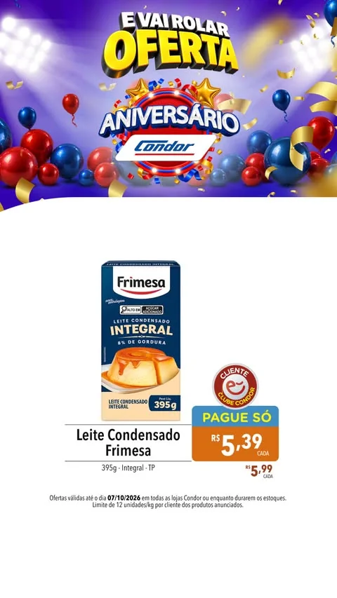 Encarte Rede Condor