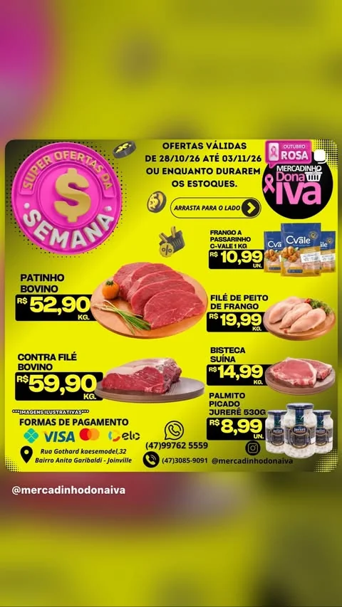 Encarte Mercadinho Dona Iva