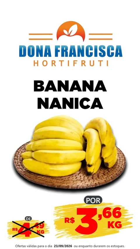 Encarte Hortifruti Dona Francisca