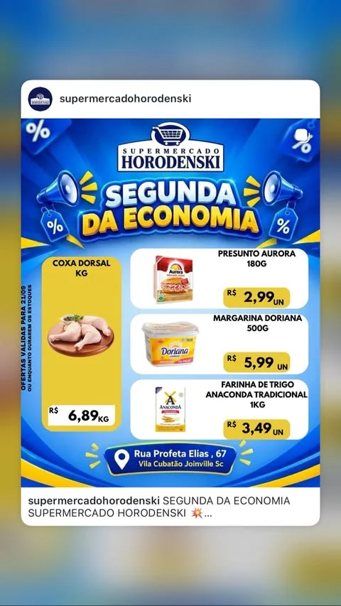 Encarte Supermercado Horodenski