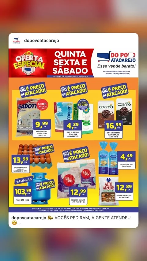 Encarte Do Povo Atacarejo