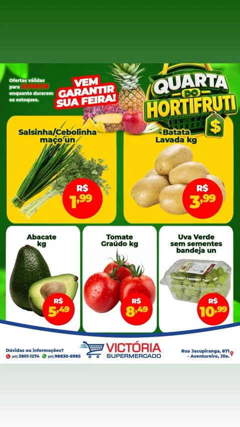 Encarte Supermercado Victória