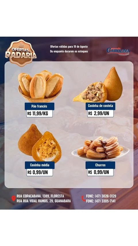 Encarte Supermercado Carolina