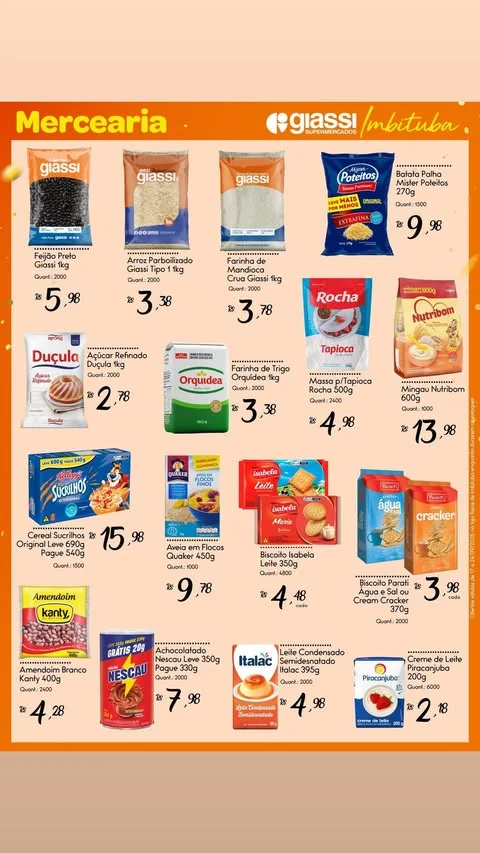 Encarte Giassi Supermercados