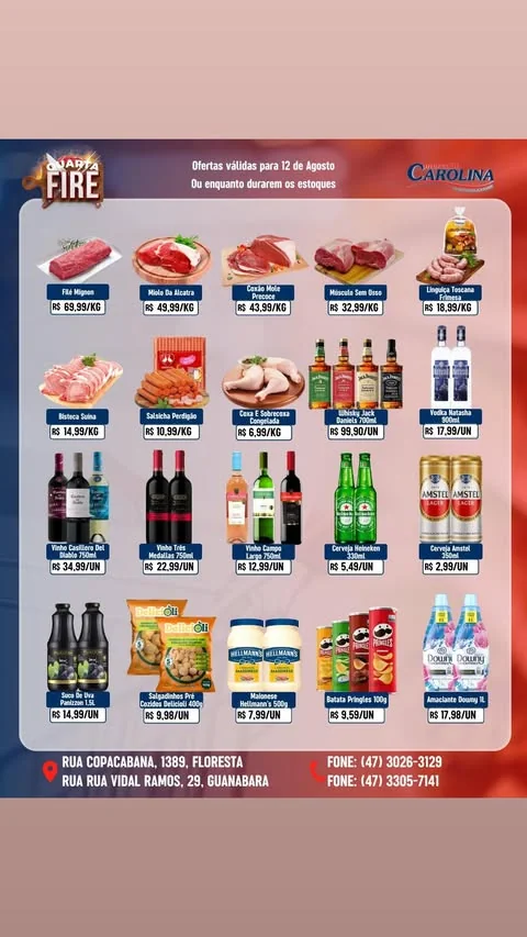 Encarte Supermercado Carolina