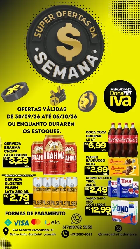 Encarte Mercadinho Dona Iva