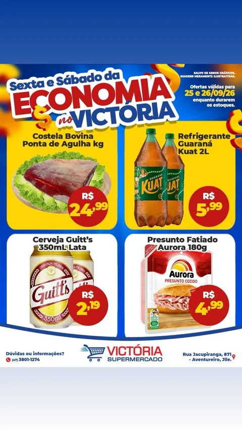 Encarte Supermercado Victória
