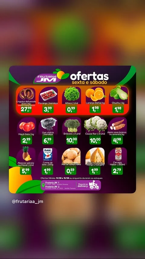 Encarte Frutariaa JM