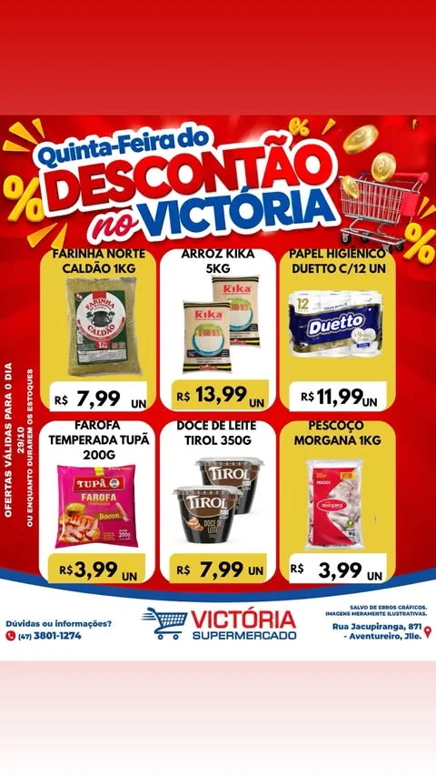 Encarte Supermercado Victória