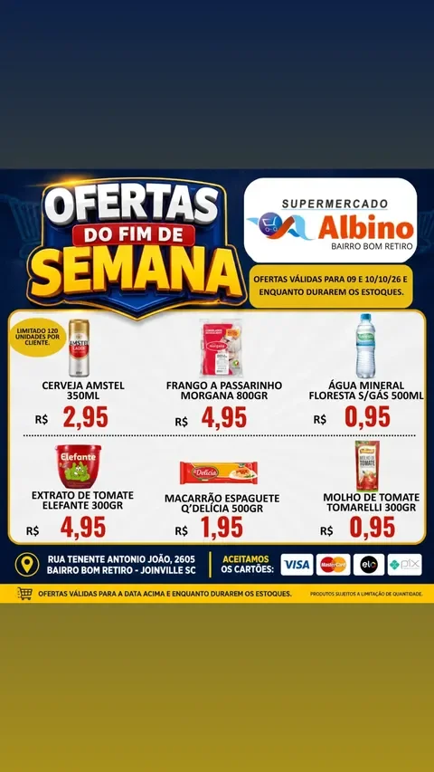 Encarte Supermercado Albino