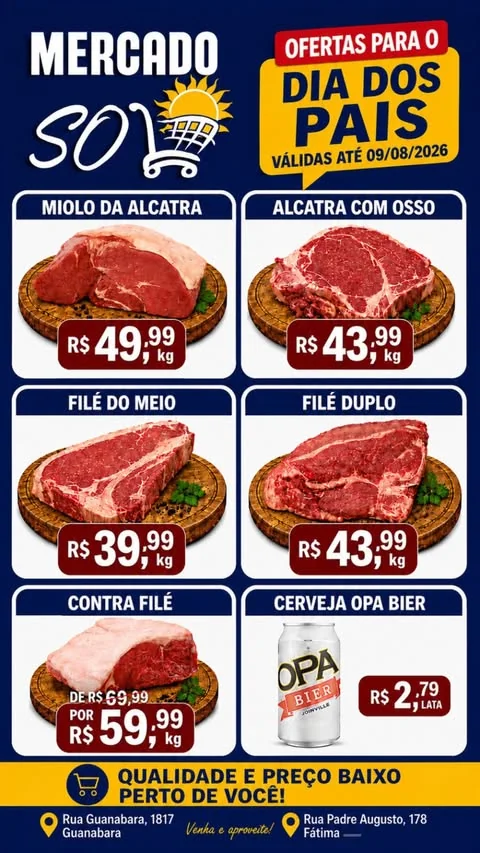 Encarte Mercado e Açougue Sol