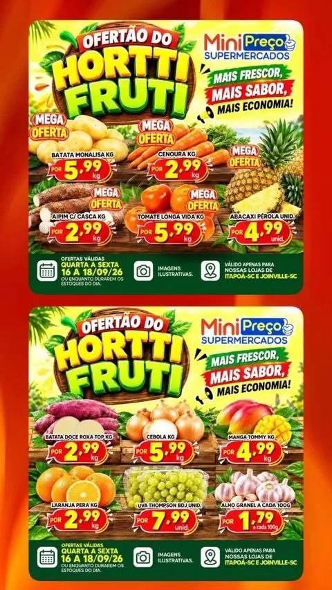 Encarte Mini Preço Supermercados