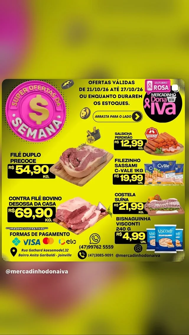 Encarte Mercadinho Dona Iva