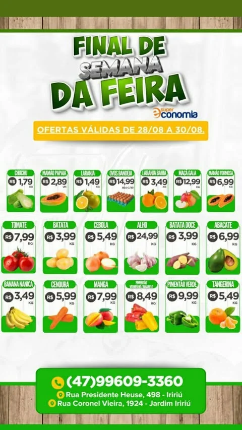 Encarte Supermercados Economia