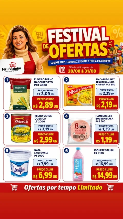 Encarte Supermercados Meu Vizinho