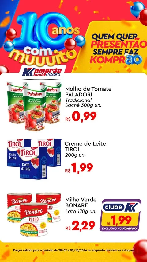 Encarte Komprão Koch Atacadista